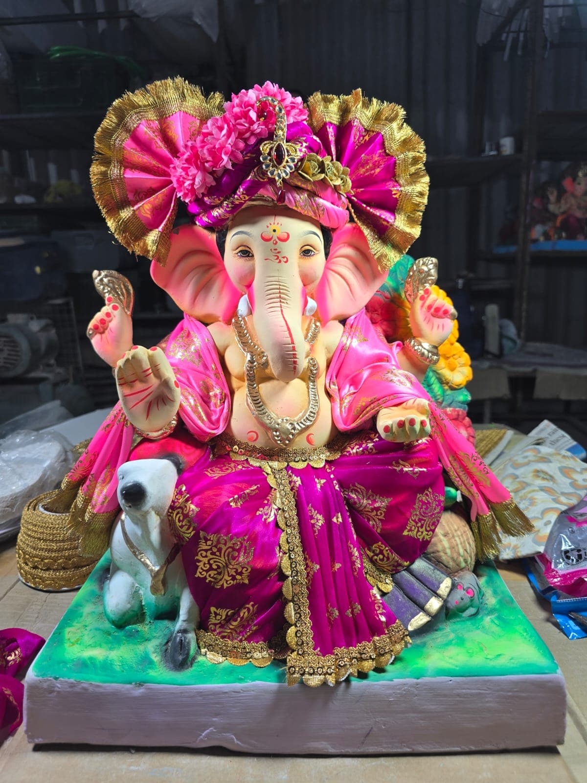 Ganesha Idol 11 (GSK-011) handcrafted Ganesha idol