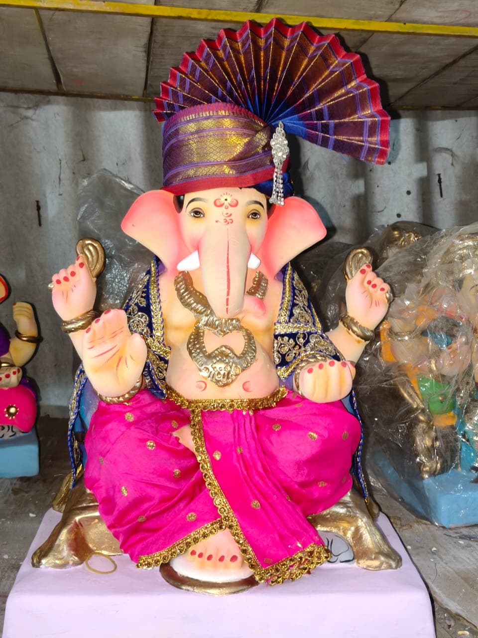 Ganesha Idol 20 (GSK-020) handcrafted Ganesha idol